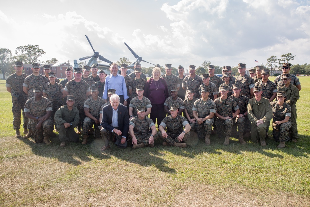 Prime Minister of Norway thanks II MEF Marines and Sailors