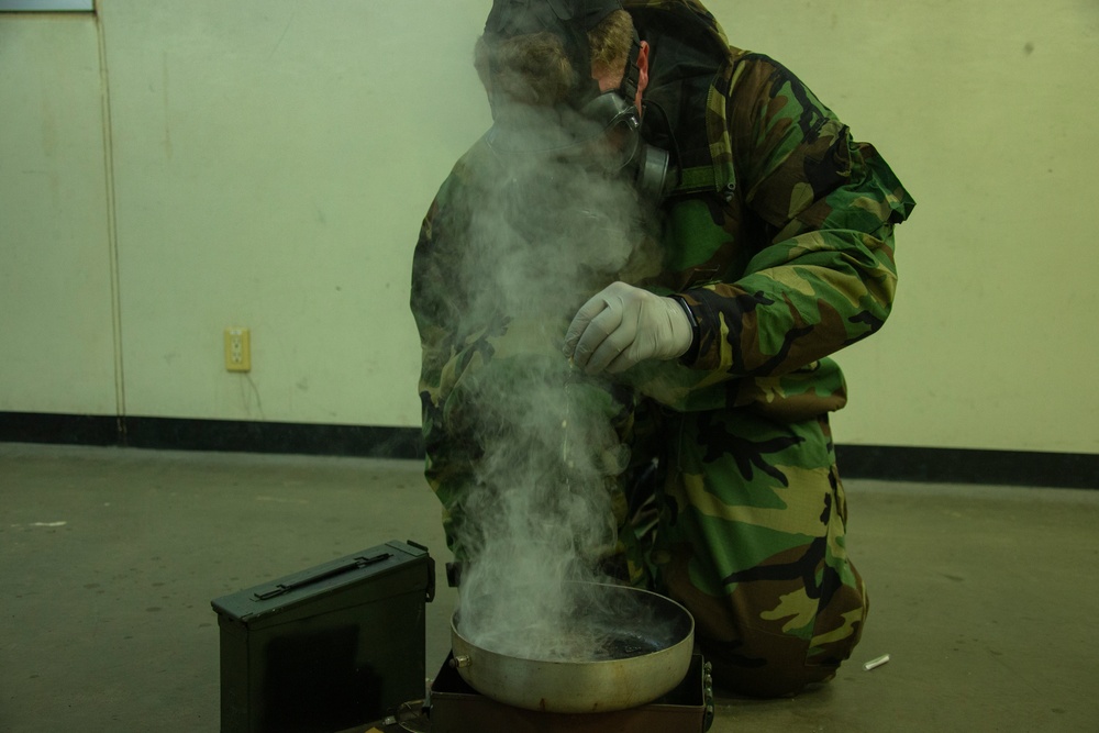 GAS GAS GAS! 31st MEU Marines conduct chemical safety and awareness training