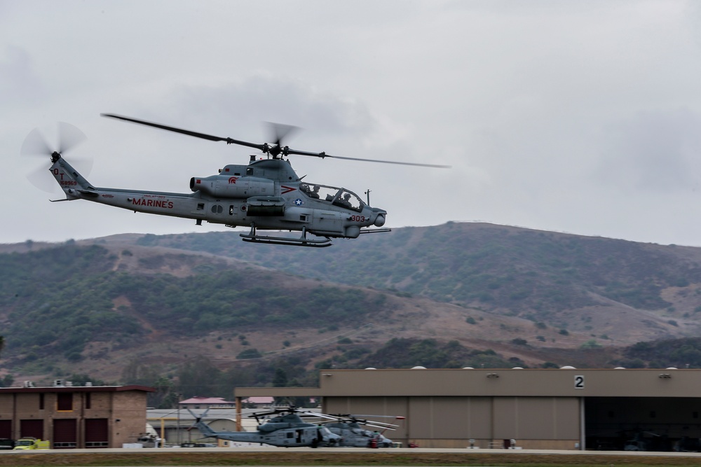 MCAS Camp Pendleton aviators take off