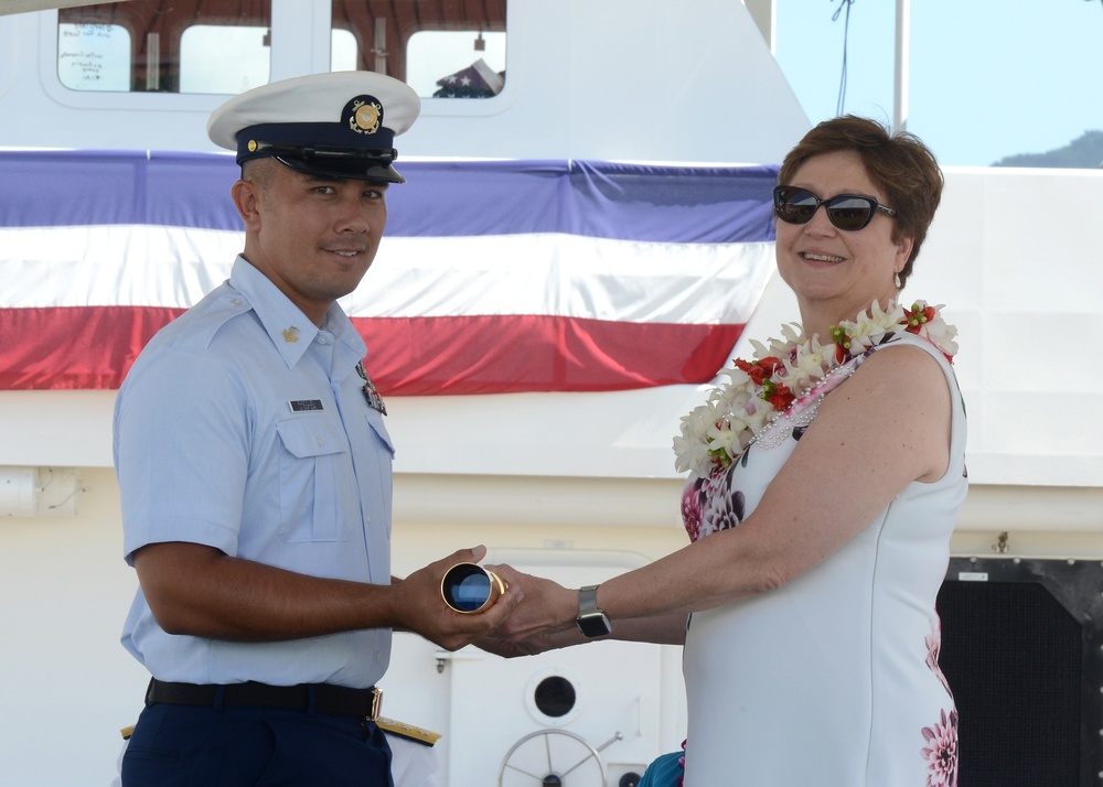 Coast Guard commissions new fast response cutter in Honolulu