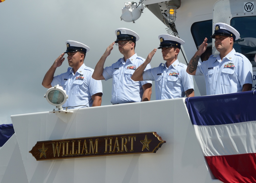 Coast Guard commissions new fast response cutter in Honolulu