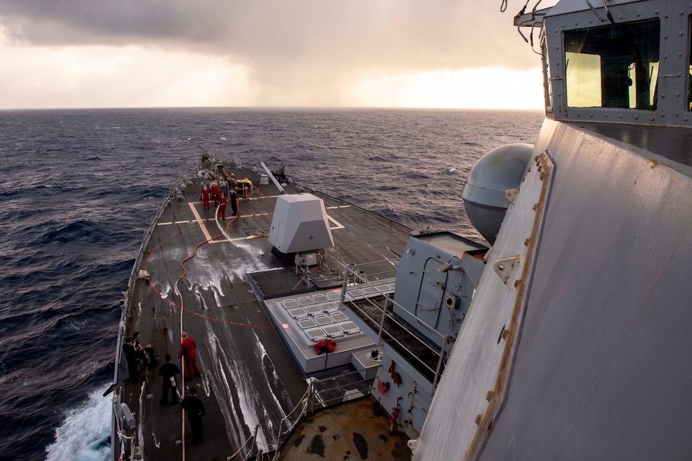 USS William P. Lawrence's (DDG 110) Daily operations