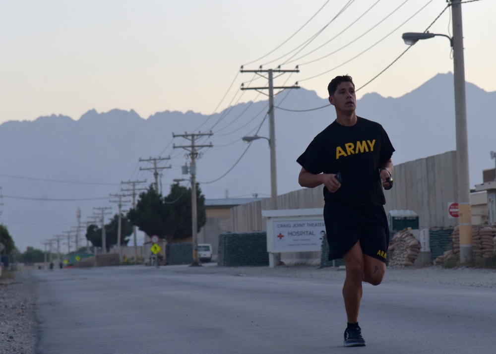 Air Force Marathon 2019: Bagram Airfield