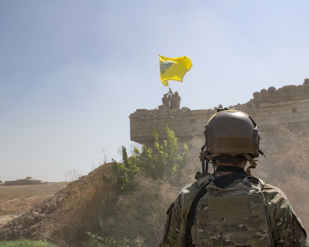 U.S.-led Coalition oversees fortification reductions