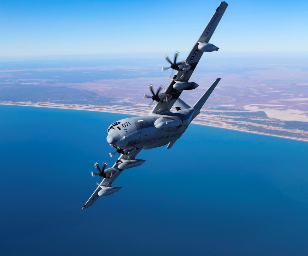 SPMAGTF-CR-AF ACE executes aerial refueling