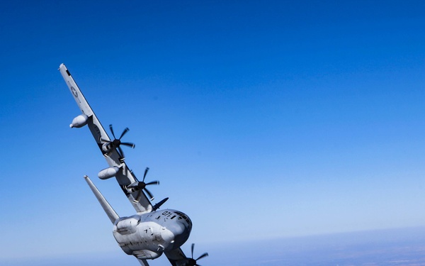 SPMAGTF-CR-AF ACE executes aerial refueling