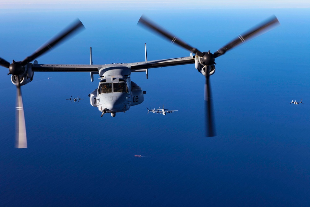 SPMAGTF-CR-AF ACE executes aerial refueling