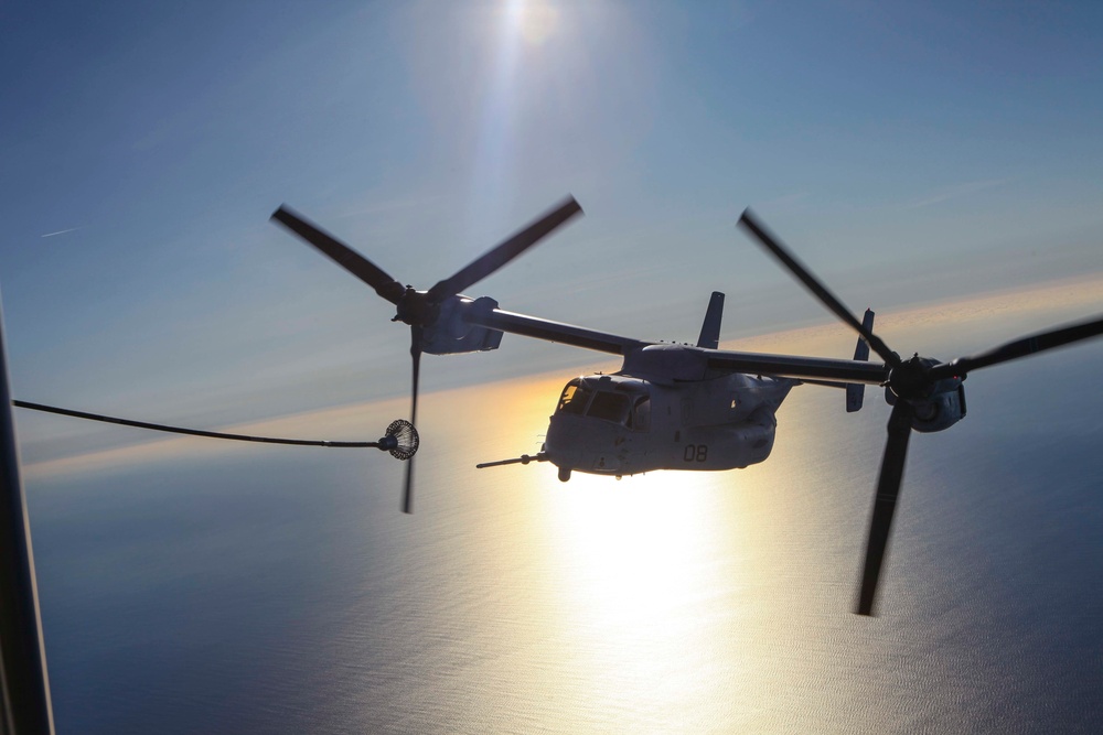 SPMAGTF-CR-AF ACE executes aerial refueling