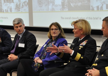AFRICOM hosts a reception for the American Chamber of Commerce in Germany