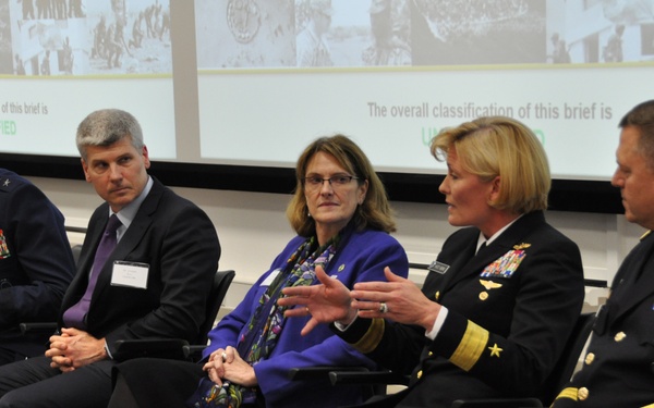 AFRICOM hosts a reception for the American Chamber of Commerce in Germany