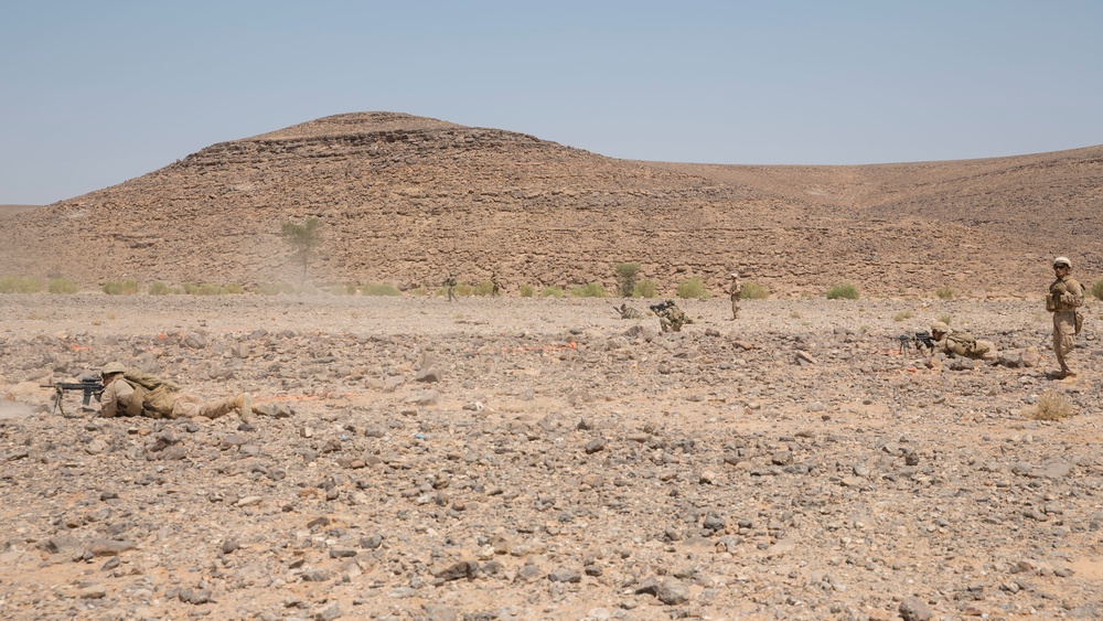 Live-fire Final Exercise in Wadi Shadiya