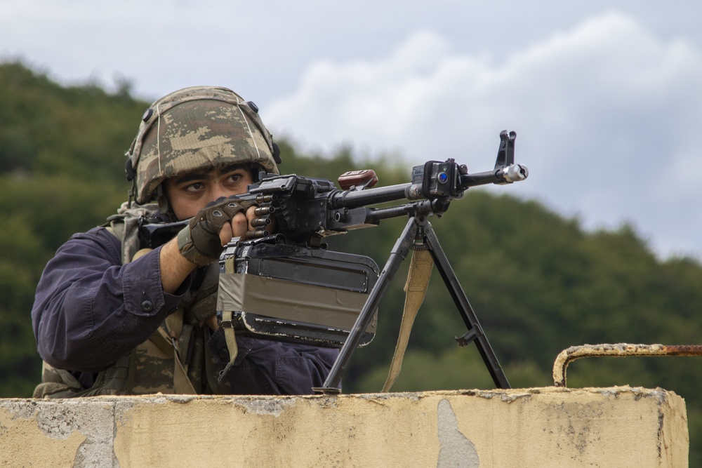 Azerbaijan soldiers at Saber Junction 19