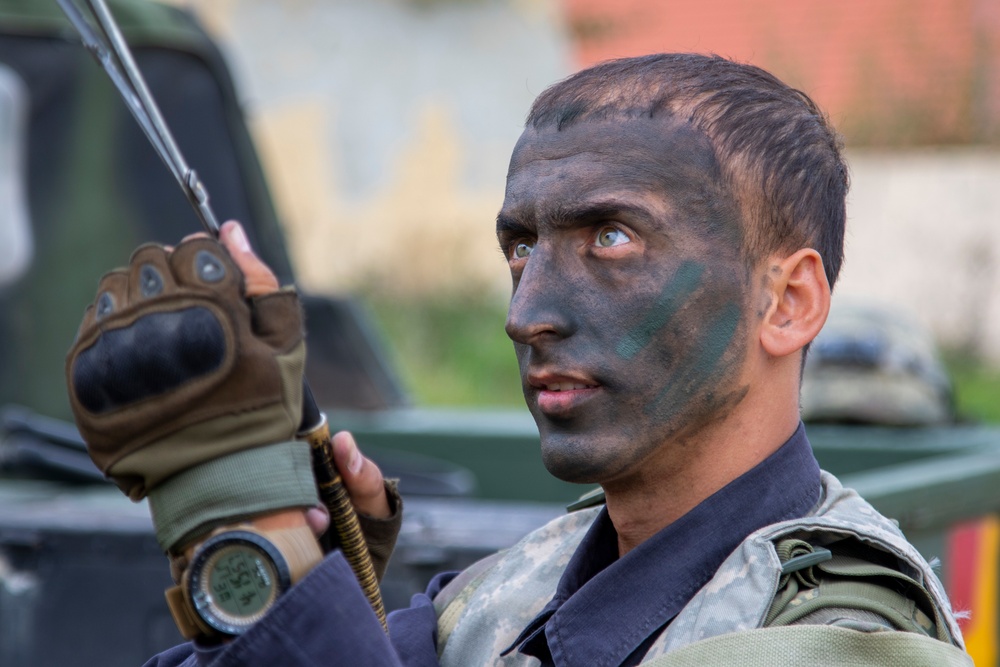 Azerbaijan soldiers at Saber Junction 19