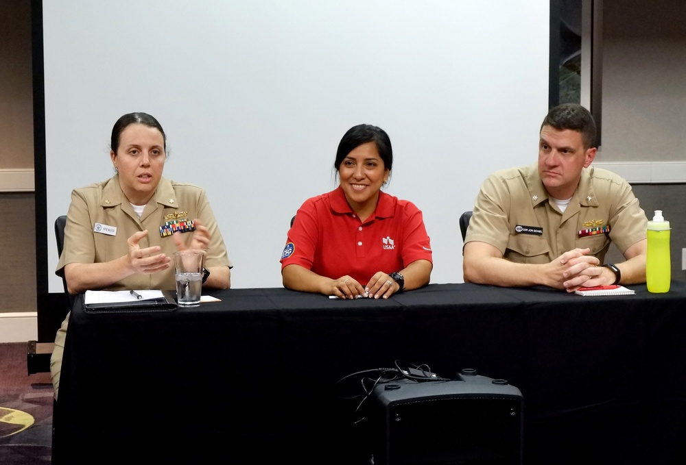 SECNAV Tours with Industry panel