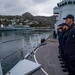 HNLMS Van Speijk Sailors Man the Rails