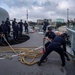 HNLMS Van Speijk Sailors Heave Lines