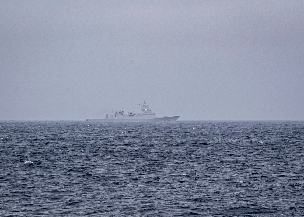 HNoMS Thor Heyerdahl Transits the Atlantic Ocean