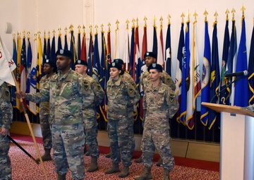 USAG Ansbach HHC welcomes new First Sergeant