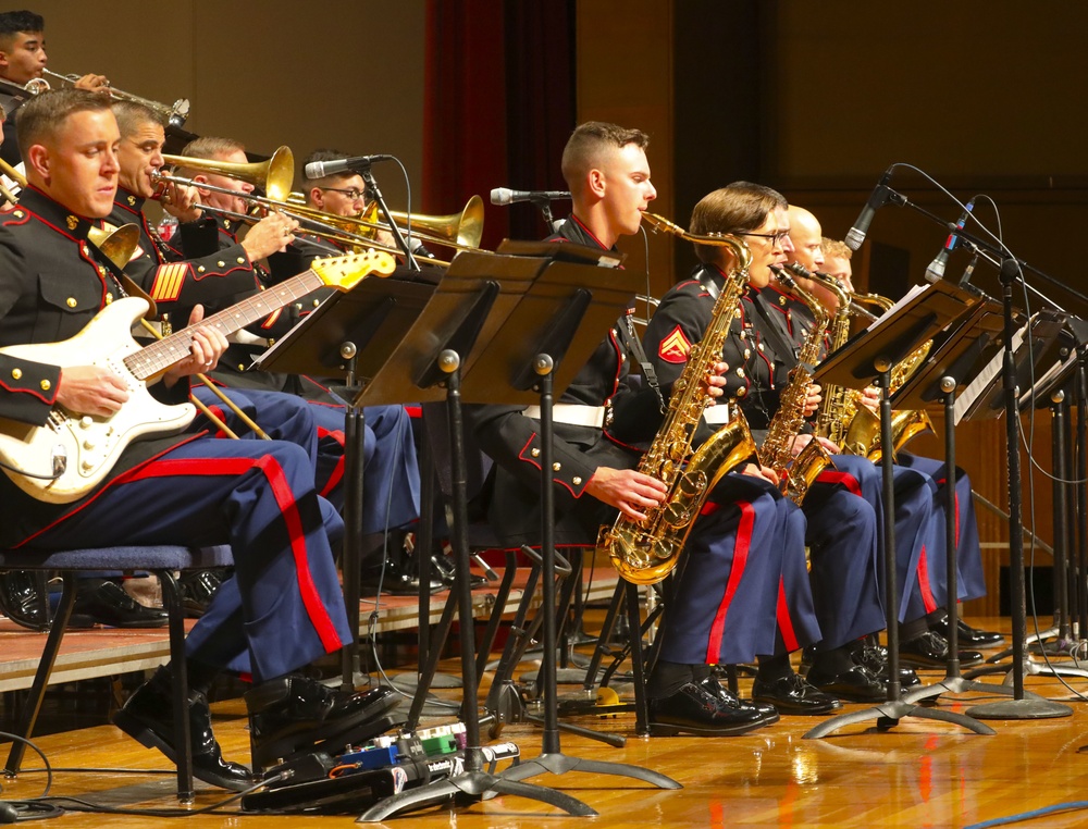 Marine Corps Jazz Orchestra performs at TCU