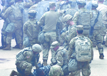 258th MPs conduct riot control training