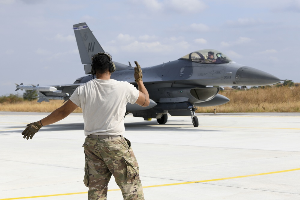 31st Fighter Wing executes Rapid Buzzard