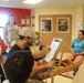 Artist visits Fort McCoy SAC/YC
