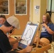 Artist visits Fort McCoy SAC/YC