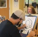 Artist visits Fort McCoy SAC/YC