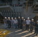 USS George Washington Floods Dry Dock