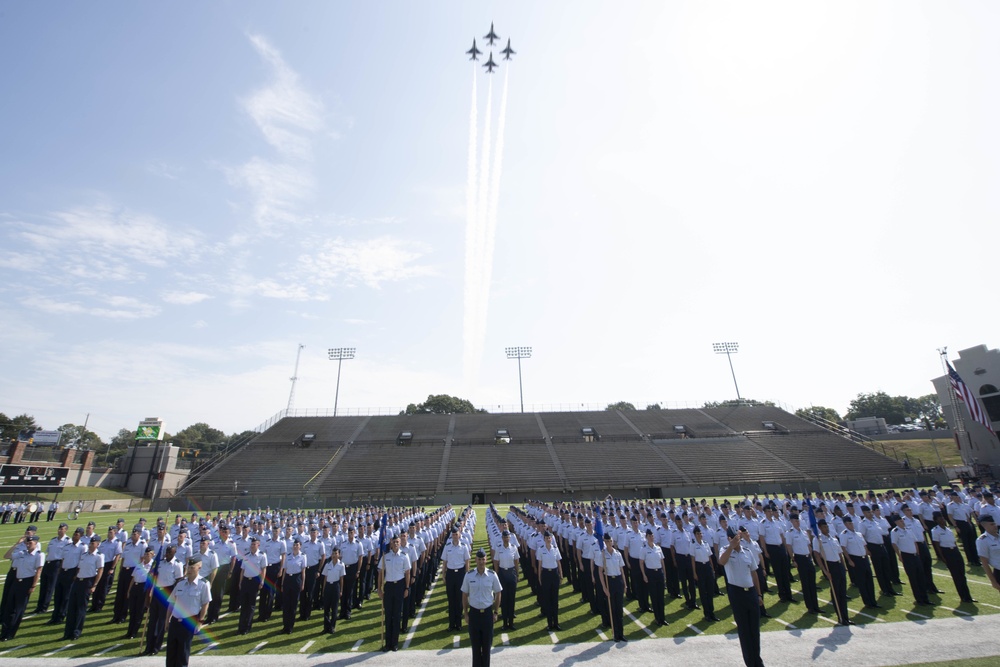 Officer Training School &quot;Godzilla&quot; class graduation