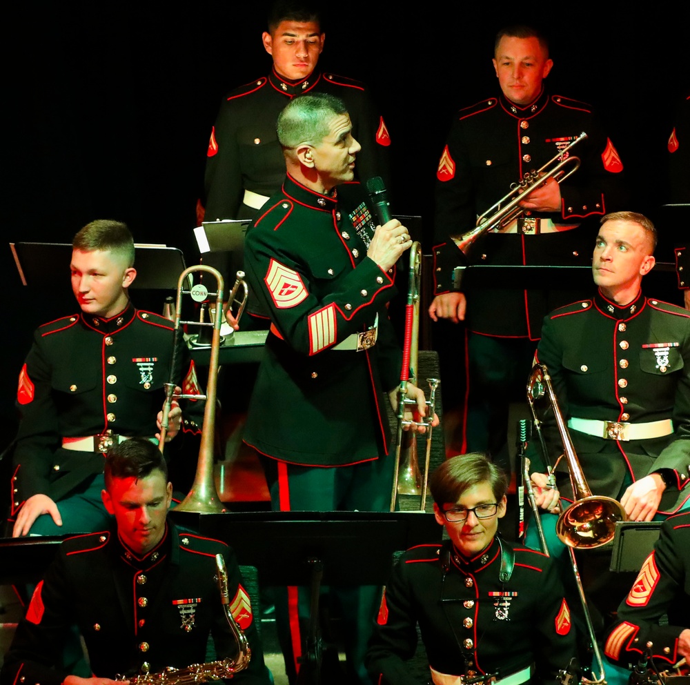 Marine Corps Jazz Orchestra performs at UNT