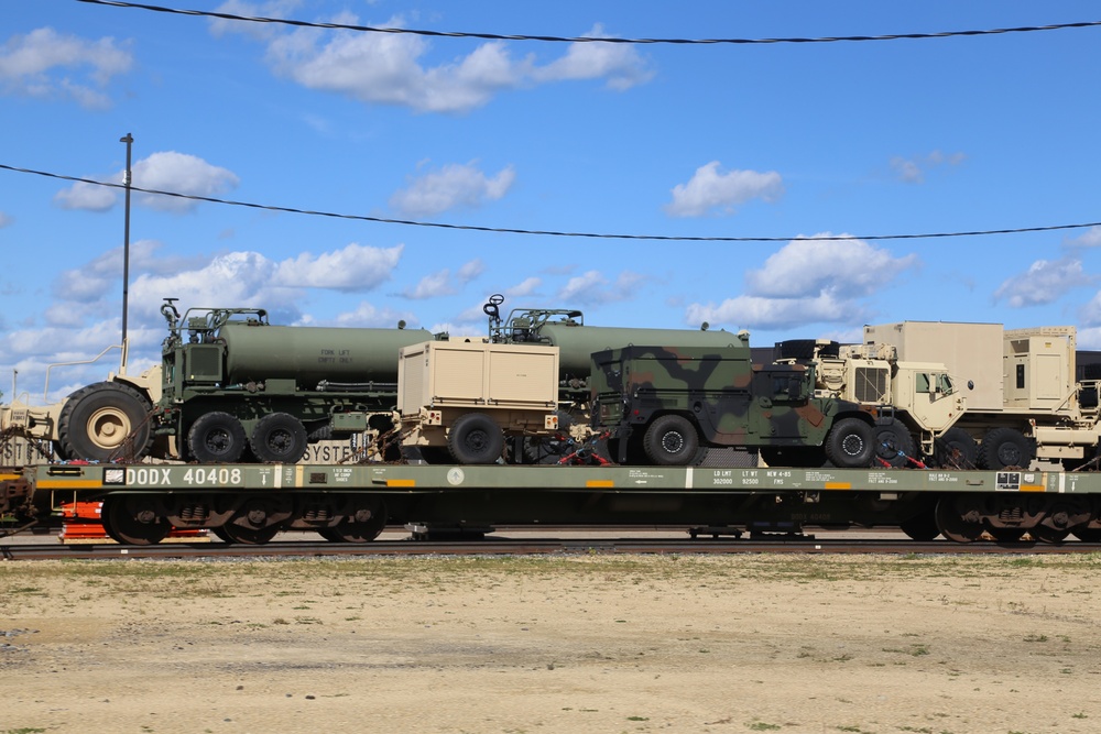 September 2019 Rail Movement at Fort McCoy