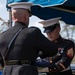Marine Corps' support at the funeral service of Vincent Liberto Jr.
