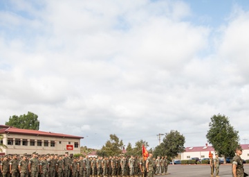 Cpl. Alfaro Receives NAM during his promotion