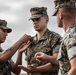 Cpl. Alfaro Receives NAM during his promotion