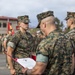 Cpl. Alfaro Receives NAM during his promotion