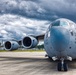 C-17 Under Cloudy Skies