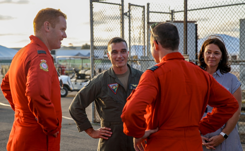 2019 MCAS Miramar Air Show: RAF Red Arrows Arrive