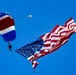 Flag arrives at the Esprit De Corps Golf Tournament