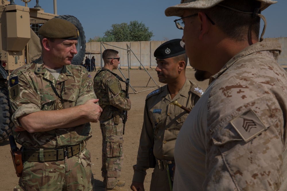 Major Gen. Ghika visits Anbar Police Academy