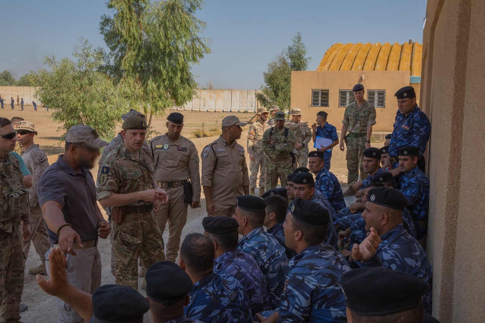 Major Gen. Ghika visits Anbar Police Academy