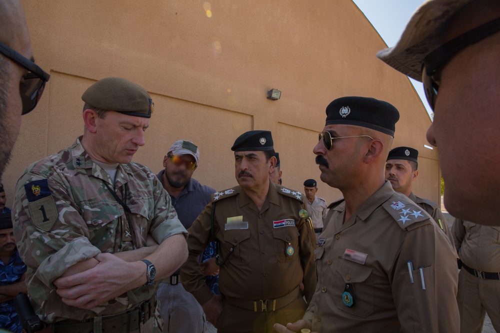 Major Gen. Ghika visits Anbar Police Academy