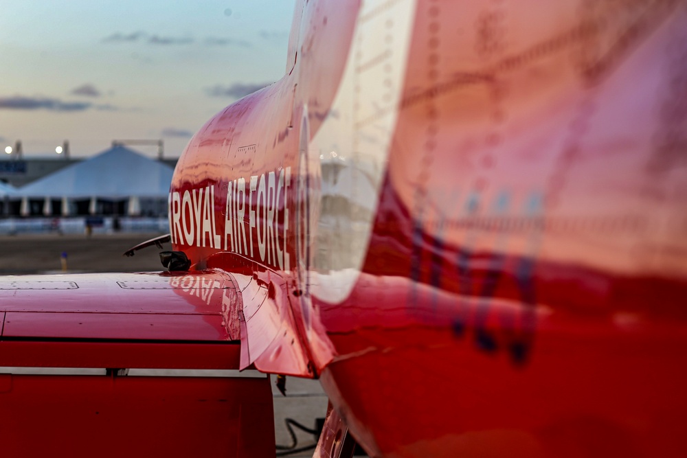 2019 MCAS Miramar Air Show: RAF Red Arrows Arrive
