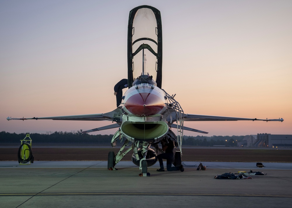 Thunderbird Crews Prepare for Thunder Over Georgia