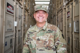 Chief runs supply at APS-5 in Qatar