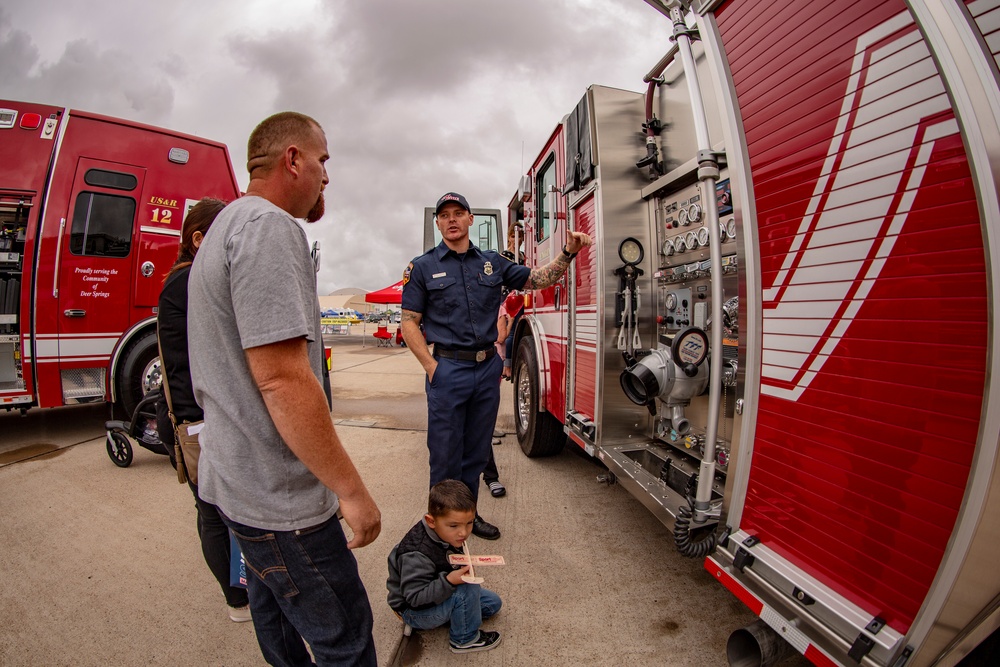 2019 MCAS Miramar Air Show: Firetruck static displays