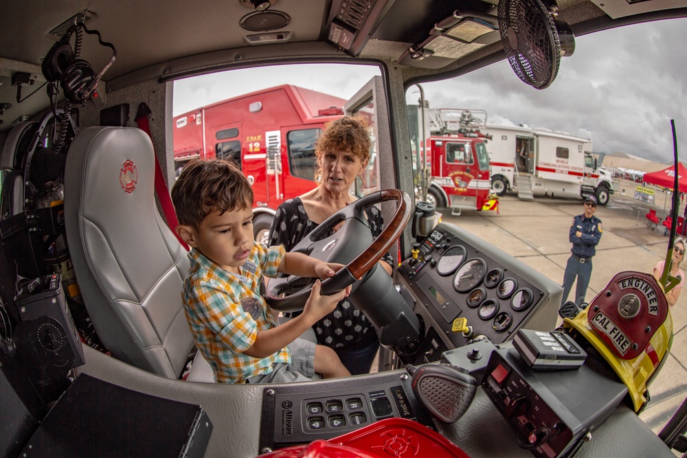 2019 MCAS Miramar Air Show: Firetruck static displays