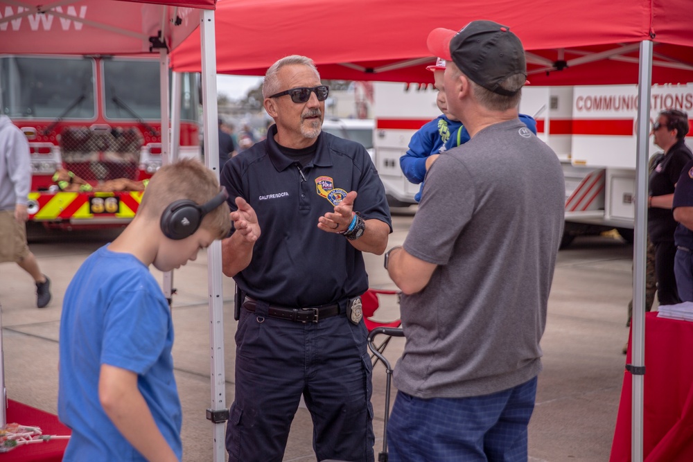 2019 MCAS Miramar Air Show: Firetruck static displays