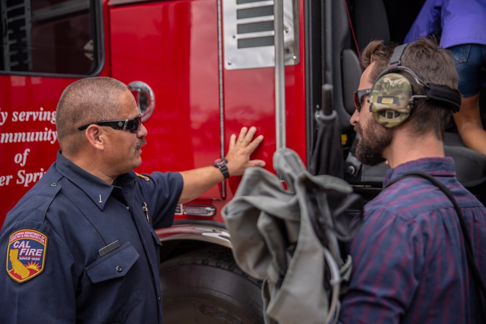 2019 MCAS Miramar Air Show: Firetruck static displays