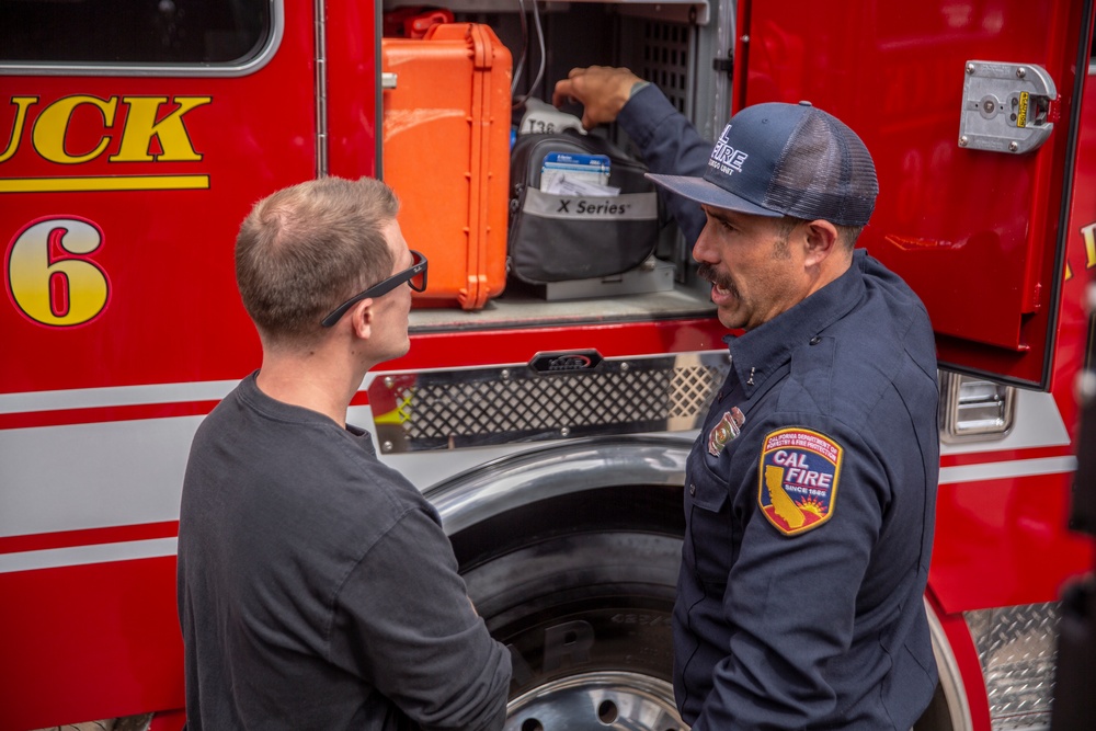 2019 MCAS Miramar Air Show: Firetruck static displays